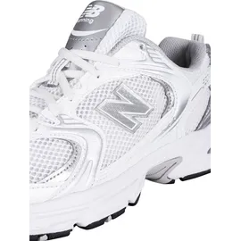 New Balance 530 White/Silver Metallic 38