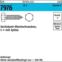 Industrial Quality Supplies DIN 7976-C/ISO 1479 Form C Sechskant-Blechschraube