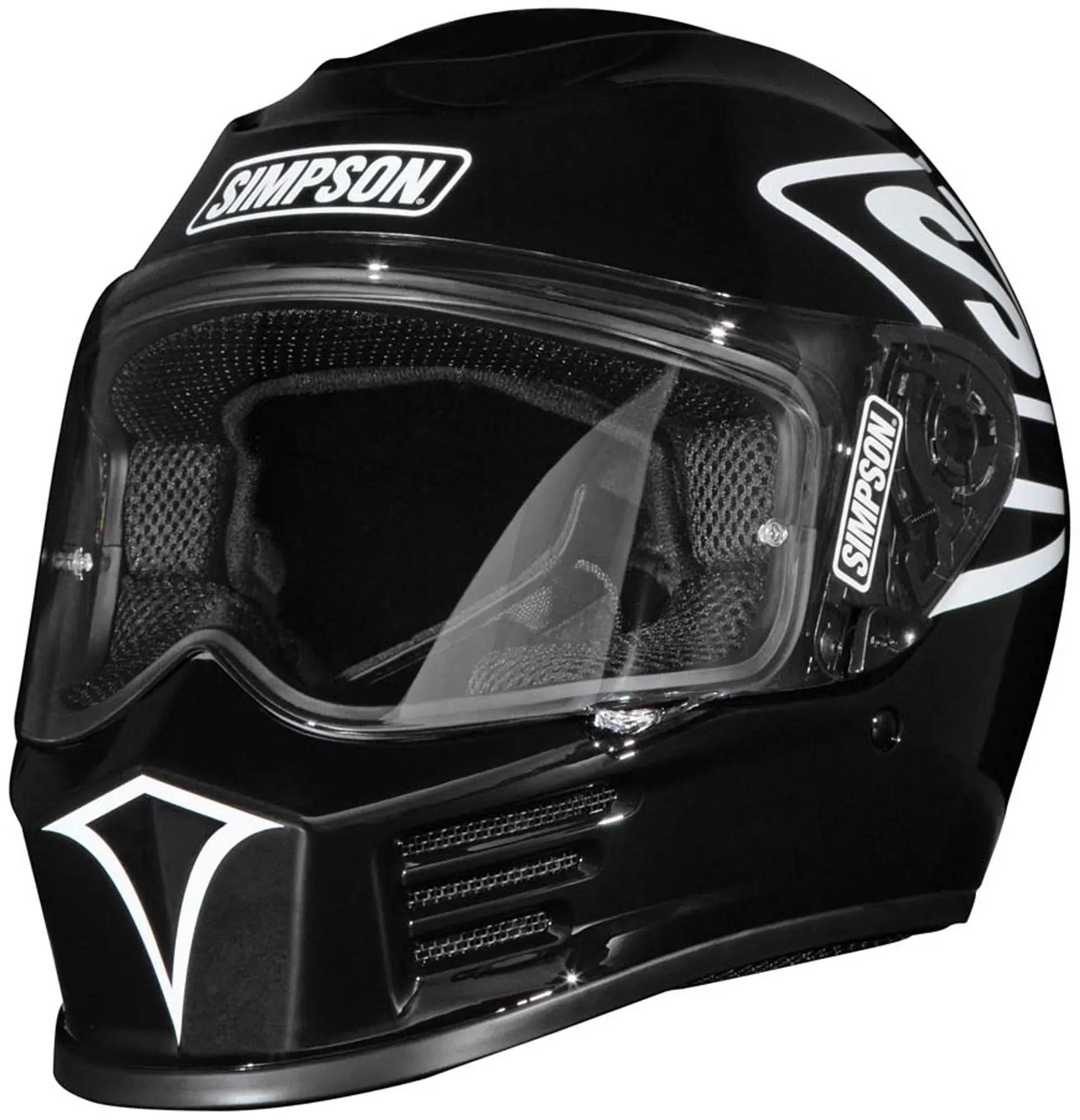 Simpson Speed O ́Clock Motorrad Helm