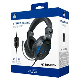 Bigben Interactive PS4 Stereo Gaming Headset V3 schwarz/blau