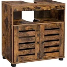 VASAGLE Waschtischunterschrank ohne Waschbecken braun 60,0 x 30,0 x 63,0 cm