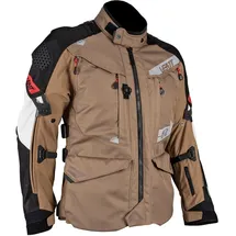 Leatt Multitour 7.5, Textiljacke, wasserdicht - Braun/Schwarz/Grau - L