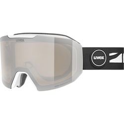 Uvex Evidnt Attract white matt mirror silver one size