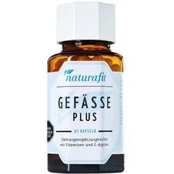 Naturafit Gefäße Plus Kapseln 60 St