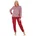 Pyjama in auch in Übergröße Farbe Ringel Größe 40-42 40-42