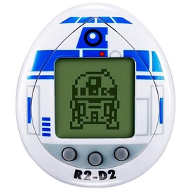 Bandai - Tamagotchi - Original-Tamagotchi - Star Wars - R2 D2 in weiß - Virtuelles elektronisches Haustier - 88821