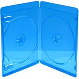 MediaRange BOX39-2-50 BD-Leerhülle, 7 mm blau
