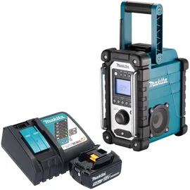 Makita DMR 116 RT1 schwarz + 1 x 5,0 Ah Akku + Ladegerät