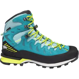 Hanwag Damen Makra Pro GTX Schuhe (Größe 37.5, tuerkis)