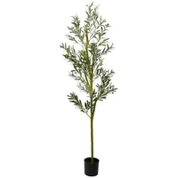 VidaXL Olivenbaum Künstlich 800 Blätter 200 cm Grün