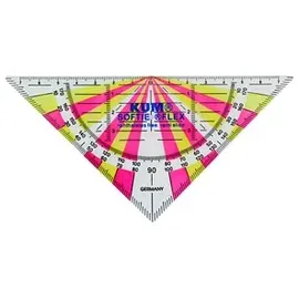 KUM Geometrie-Dreieck Softie Flex 16,0 cm Schwarz