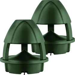 Pronomic HLS-560 GR 360° Outdoor-Lautsprecher grün 2x Set
