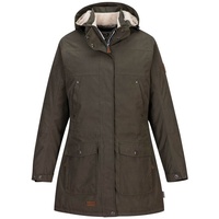 Blue Wave Damen Funktionsparka Outdoor-Jacke Anke - Funktionsmantel Funktionsjacke