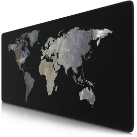 CSL Gaming Mauspad XXL Marmor Schwarz