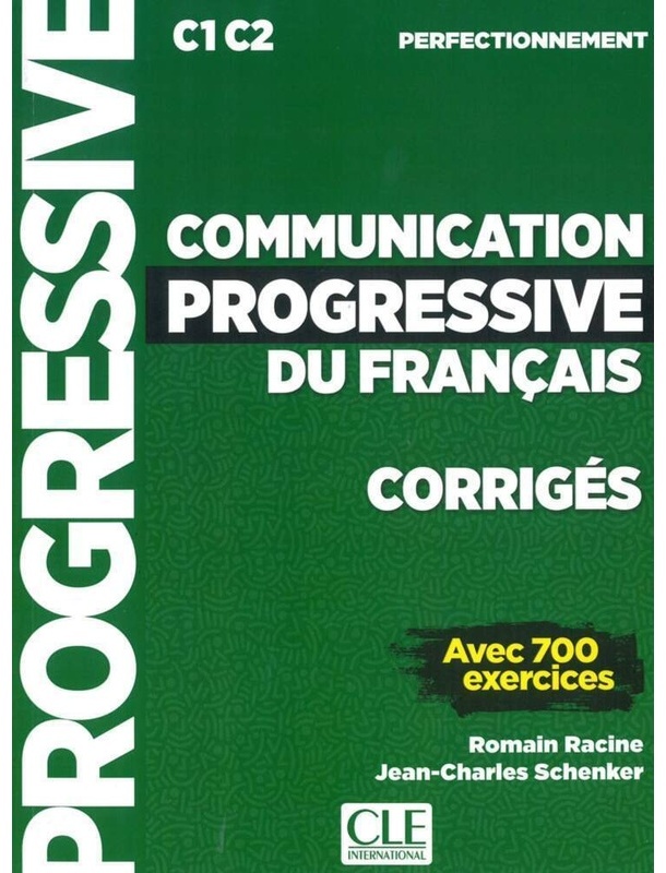 Communication Progressive Du Français / Communication Progressive Du Français, Niveau Perfectionnement, Corrigés, Kartoniert (TB)