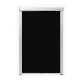 vidaXL Verdunkelungsrollo Schwarz S08/608