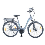 smartEC CitX-7NS 28 Zoll Pedelec 250W Mittelmotor Li-Ion-Akku 36V/15Ah Damen Elektrofahrrad Reichweite 100km bis 25 km/h Rücktrittbremse