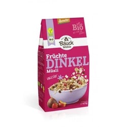 Bauckhof Dinkel Müzli Früchtezart bio