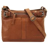 Spikes & Sparrow Umhängetasche Bronco Crossover M Brandy