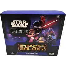 Fantasy Flight Games Star Wars: Unlimited Shadows of the Galaxy Prerelease Box englisch