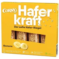 Protein-Müsliriegel Corny Haferkraft Banane einzeln verpackte Bananen Hafer Riegel 140g