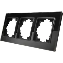 McPower Abdeckrahmen Flair 3-fach Schwarz