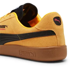 Puma Unisex Handball Indoor Court Shoe, Sun Stream Black-Caramel Latte, 47 EU