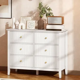 Homcom Sideboard 100 x 78 x 40 cm Weiß