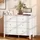 Homcom Sideboard 100 x 78 x 40 cm Weiß