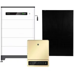 General Electric 6,5kWp PV Komplettanlage mit Glas Glas Modulen und 13,1kWh Speicher