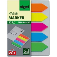 Sigel HN611 Flexible bookmark Blau Grün, Orange, Pink, Gelb