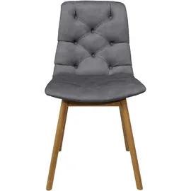 Andas 4-Fußstuhl »Ramon« (Set) 2 Stk.mit Massivholzbeinen, verschiedene Stoffe und Farben