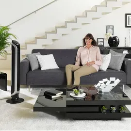 Rowenta Eole Infinite VU6670 Turmventilator schwarz