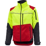 KOX Forstjacke Transform Rot/Gelb Größe 46/48