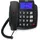 Brondi Bravo 90 LCD Schwarz Telefon Befestigt Mit Freisprechen und Großen Tasten