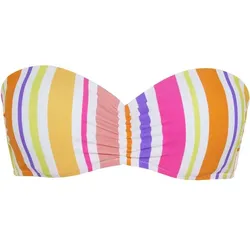 CHIEMSEE Damen Bikinioberteil, White/Orange, 34A/B