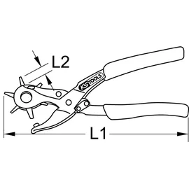 KS Tools Lochzange 118.0043
