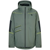 Ziener TOACA, man Jacket Ski green mud