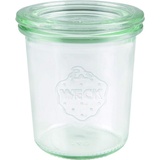 Weck Sturzglas 140 ml, zum Einkochen; Backofengeeignet; 12 Stück