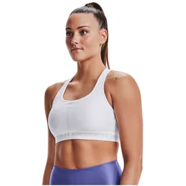 Under Armour Crossback Mid Bra, atmungsaktiver Sport BH komfortabler BH mit Kreuzträgern