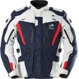 Furygan Apalaches Evo Textiljacke wasserdicht - Dunkelblau/Hellgrau/Rot / S
