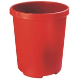 HAN-Bürogeräte Papierkorb Mobil XXL 50 l Rot