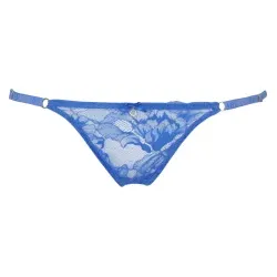Emporio Armani für Damen. EW000396_AF10890 Spitzentanga blau (S), Heimtextilien, Viskose
