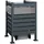 Westmann Planum 240 l 80 x 80 x 120 cm anthrazit mix