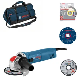 Bosch GWX 10-125 inkl. Zubehör-Set 27tlg. + Tasche