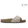Birkenstock für Damen. 1027056 Leder-Sandalen Madrid Big Buckle (Schmale Passform) rosa (37), Wohnung, Keine, Lässig