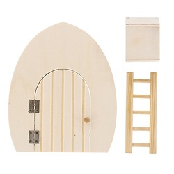 Miniatur "Tür-Set", 3-teilig