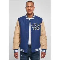 URBAN CLASSICS Big U College Bomberjacke Space Blue M