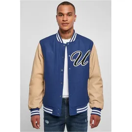 URBAN CLASSICS Big U College Bomberjacke Space Blue M