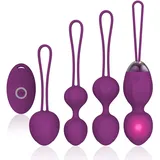 Beckenbodentrainer für Frauen mit Fernbedienung Silikon Übung Bälle für die B...
